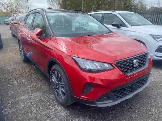 SEAT Arona SE Technology 1.0 TSI (95PS) SUV Petrol Desire Red With Black Roof