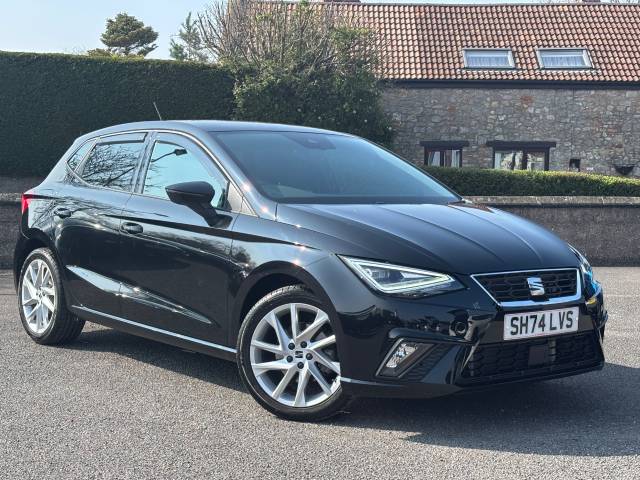 SEAT Ibiza 1.0 TSI 115 FR 5dr DSG Hatchback Petrol Midnight Black