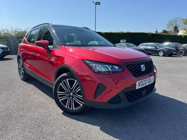 SEAT Arona 1.0 TSI 110 SE Technology 5dr DSG Hatchback Petrol Desire Red