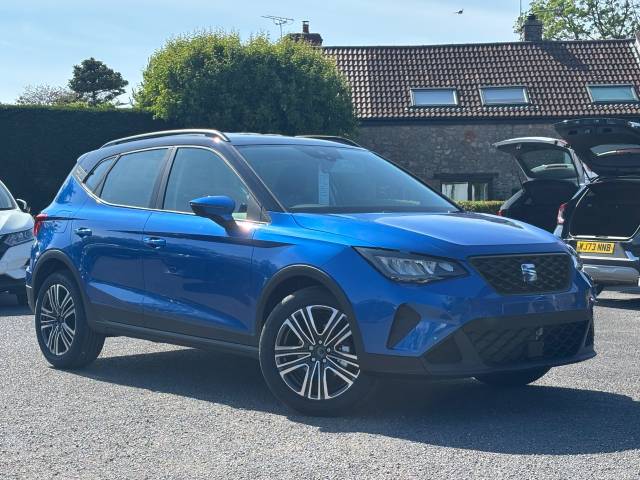 SEAT Arona SE Technology 1.0TSI (95PS) SUV Petrol Sapphire Blue With Black Roof