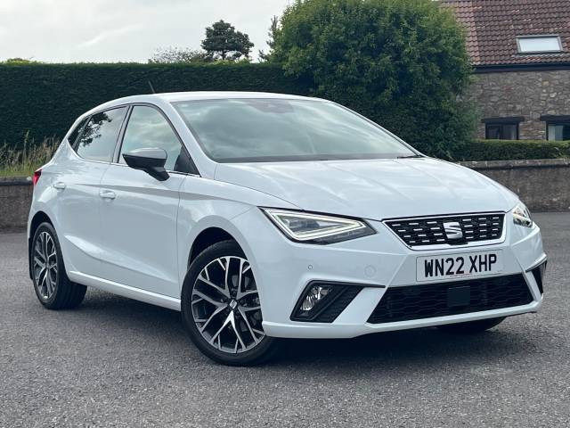 SEAT Ibiza 1.0 TSI 110 Xcellence Lux 5dr Hatchback Petrol Nevada White