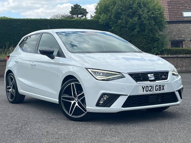 SEAT Ibiza 1.0 TSI 95 FR Sport [EZ] 5dr Hatchback Petrol White