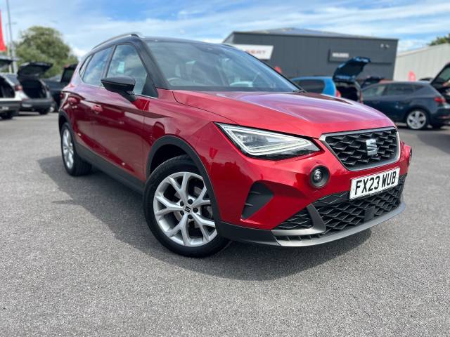 SEAT Arona 1.0 TSI 110 FR 5dr Hatchback Petrol Desire Red