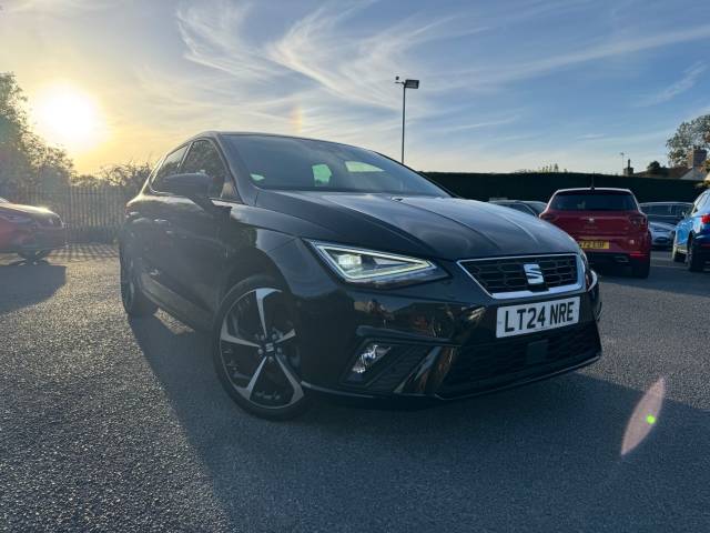 SEAT Ibiza 1.0 TSI 95 FR Sport 5dr Hatchback Petrol Midnight Black