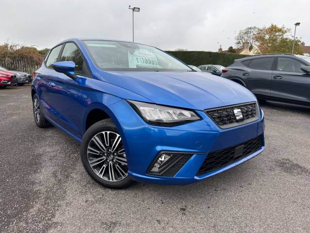 SEAT Ibiza SE Technology 1.0TSI (95PS) Hatchback Petrol Sapphire Blue
