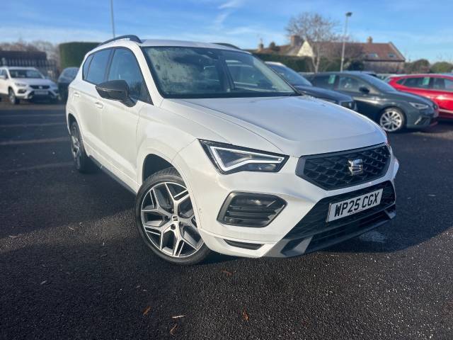 SEAT Ateca 1.5 TSI EVO FR Sport 5dr Hatchback Petrol Glacial White