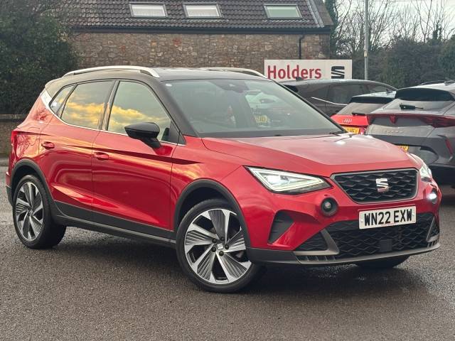 SEAT Arona 1.0 TSI 110 FR Sport 5dr Hatchback Petrol Desire Red