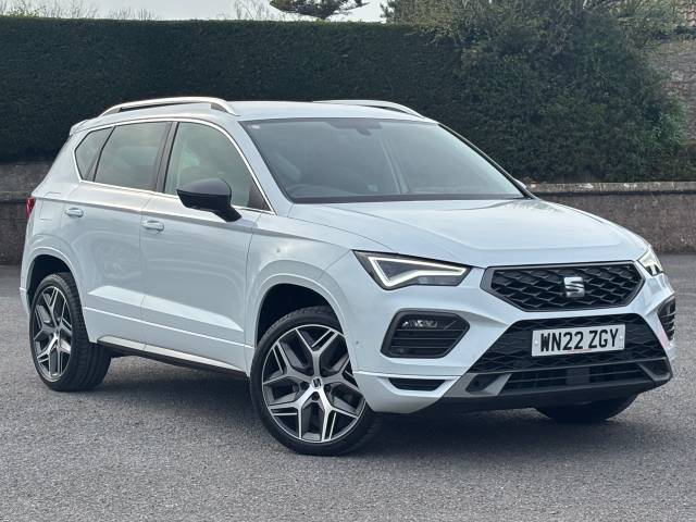 SEAT Ateca 1.5 TSI EVO FR Sport 5dr Hatchback Petrol Nevada White