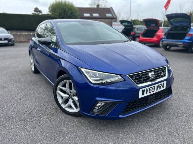 SEAT Ibiza 1.0 TSI 95 FR [EZ] 5dr Hatchback Petrol Mystery Blue
