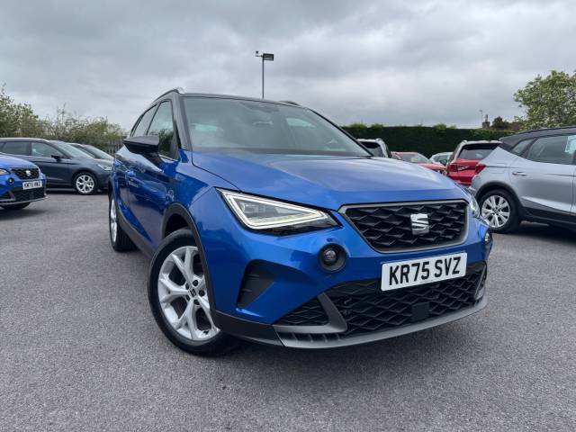 SEAT Arona 1.0 TSI 115 FR 5dr DSG Hatchback Petrol Sapphire Blue