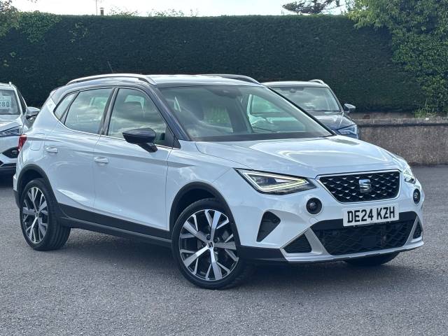 SEAT Arona 1.0 TSI 110 XPERIENCE Lux 5dr DSG Hatchback Petrol Nevada White