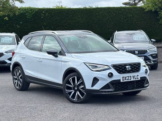 SEAT Arona 1.0 TSI 110 FR Edition 5dr Hatchback Petrol Nevada White