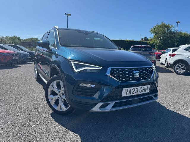 SEAT Ateca 1.5 TSI EVO Xperience 5dr DSG Hatchback Petrol Lava Blue