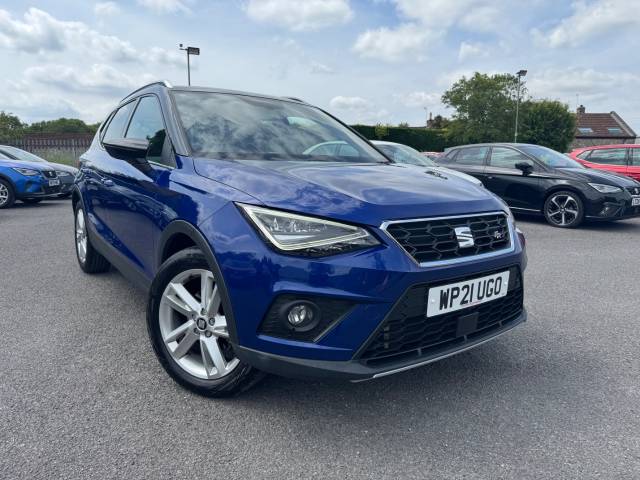 SEAT Arona 1.0 TSI 110 FR [EZ] 5dr Hatchback Petrol Mystery Blue