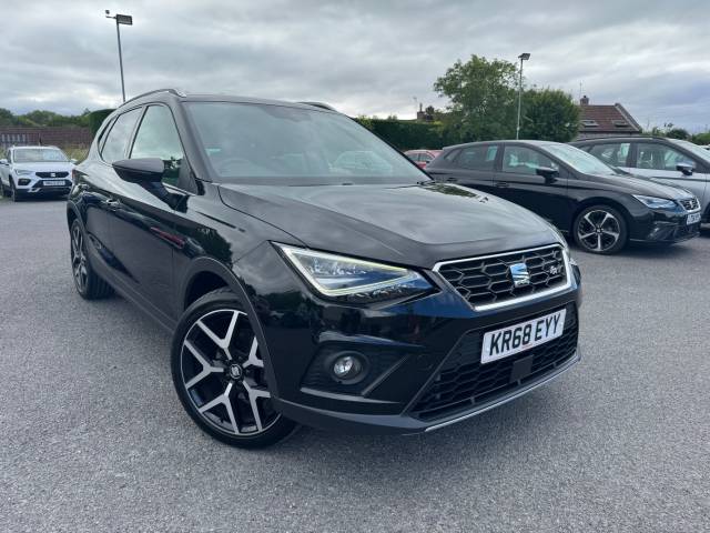 SEAT Arona 1.0 TSI 115 FR Sport [EZ] 5dr Hatchback Petrol Midnight Black