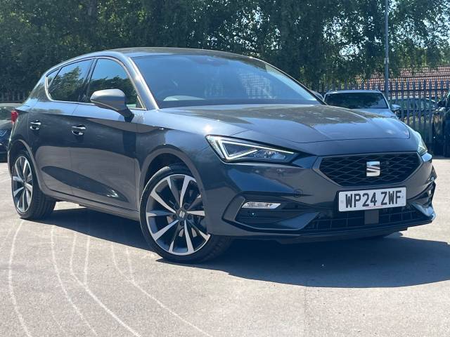 SEAT Leon 1.4 eHybrid FR Sport 5dr DSG Hatchback Petrol / Electric Hybrid Magnetic Grey