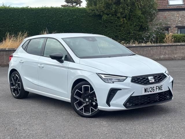 SEAT Ibiza 1.0 TSI 115 FR Sport 5dr Hatchback Petrol Glacial White