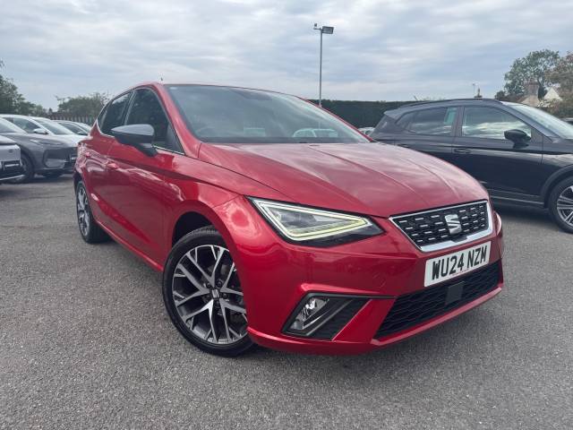 SEAT Ibiza 1.0 TSI 95 Xcellence 5dr Hatchback Petrol Desire Red