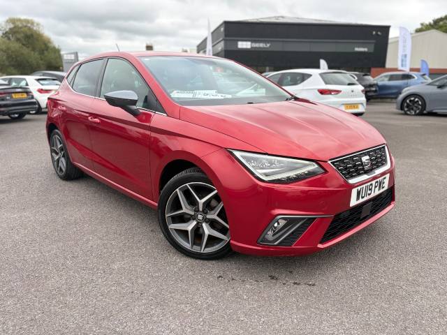 SEAT Ibiza 1.0 TSI 115 Xcellence Lux [EZ] 5dr DSG Hatchback Petrol Red