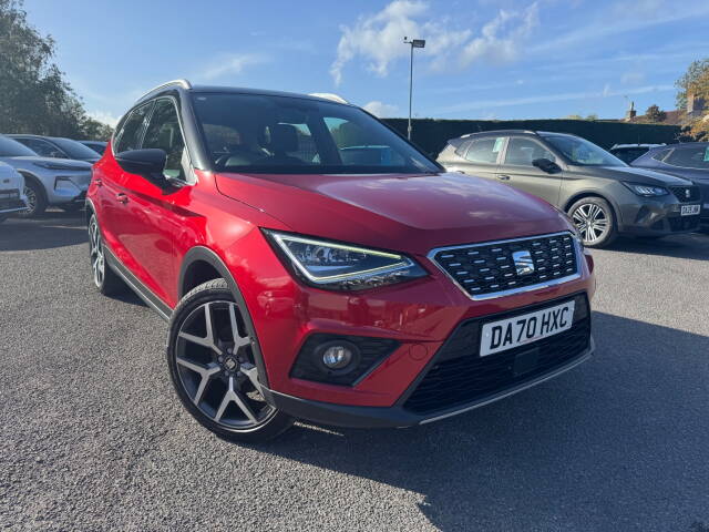 SEAT Arona 1.0 TSI 110 Xcellence Lux [EZ] 5dr Hatchback Petrol Desire Red