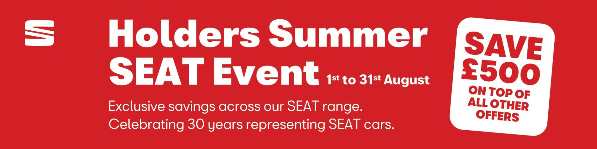 Summer SEAT Banner